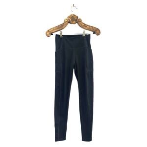 Girlfriend Collective Black Compressive Pocket Legging High Rise Small